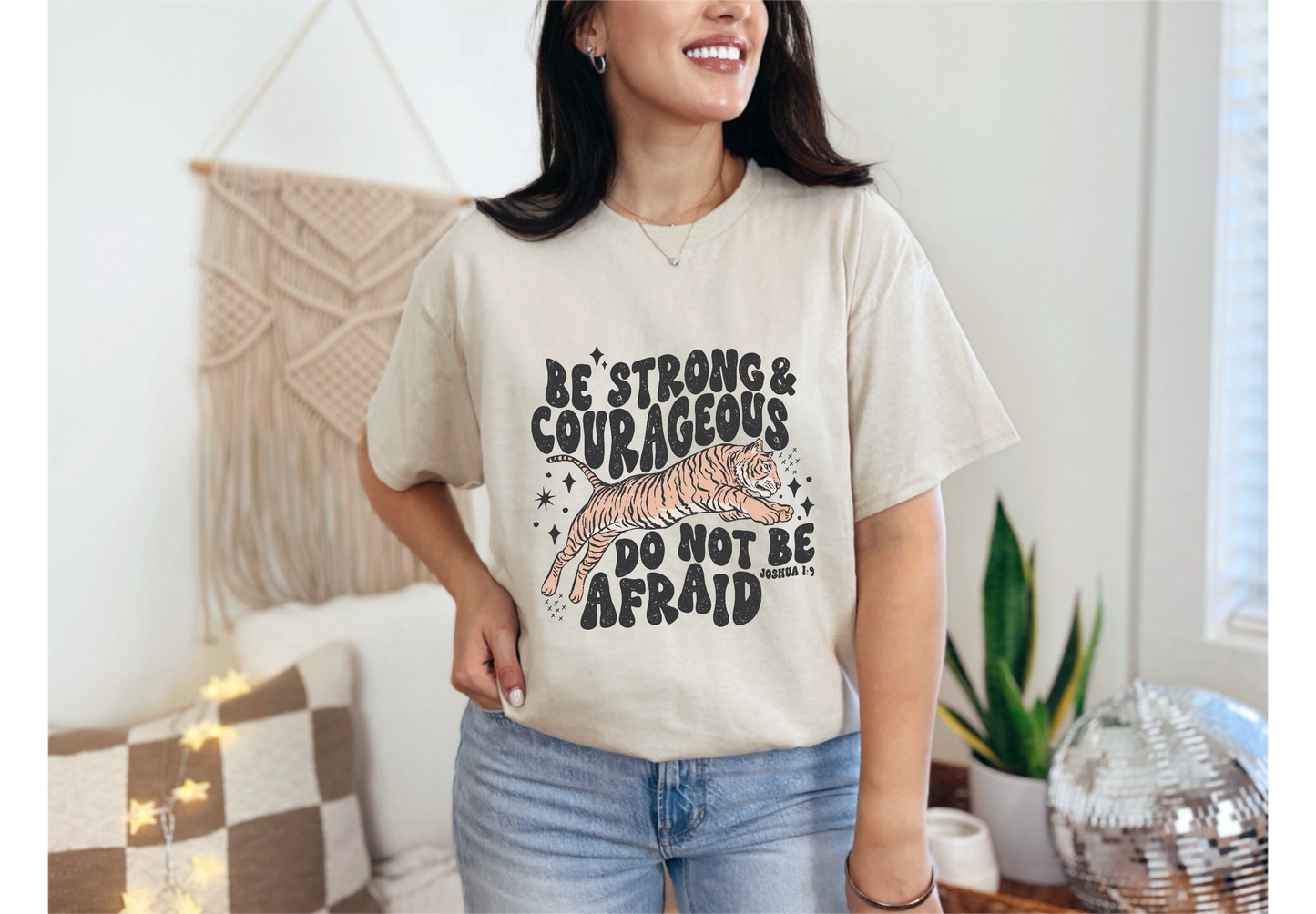 Be Strong & Courageous Tee